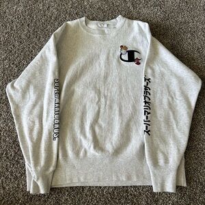 Champion Custom SuperMarioBros Crewneck
